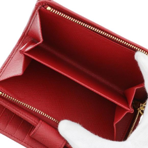 Prada Safiano Wallet Red SAFFIANO AB - Picture 6 of 6